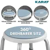 Dusch- und Badhocker Peter um 360 Grad drehbar Belastbar Produktbild-Vorschau 6
