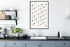 MuchoWow® MuchoWow® Gerahmtes Poster Farben - Muster - Produktbild-Vorschau 4