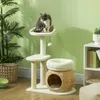 PawHut Kratzbaum 79 cm Katzenbaum mit Katzenhöhle für Produktbild-Vorschau 2