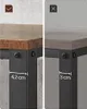 VASAGLE Couchtisch mit großer Ablage, 106,2 x 45 x 60,2 cm, Produktbild-Vorschau 20