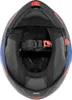 Bogotto H271 Wayke Klapphelm, schwarz matt/rot/blau, L Produktbild-Vorschau 7