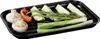 A grilling tray with various vegetables and mushrooms. Produktbild-Vorschau
