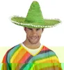 Sombrero 50cm mit Bommeln grün Produktbild-Vorschau 4
