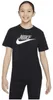 Nike K Nsw Tee Futura Hbr Black/White Black/White M Produktbild-Vorschau 5
