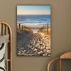 Leinwand Bilder 60x90 cm - Strand - Meer - Dünen - Sonne, Produktbild-Vorschau 5