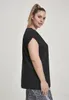 Urban Classics T-Shirt Damen Ladies Round V-Neck Extended Produktbild-Vorschau 4