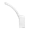 A white LED lamp with a curved design is shown against a white background. Anteprima dell’immagine prodotto
