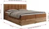 MKS MEBLE Boxspringbett 200x200 mit Bettkasten Eiche, Produktbild-Vorschau 6
