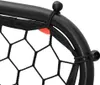 vidaXL Football Rebounder Réglable Noir 84x73x60-80 cm Voir les images du produit 7