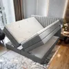 TRADA Boxspringbett Adele, 160x200, Grau, elektrisch Produktbild-Vorschau 3
