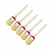Premium Rundpinsel Ø 50 mm mit Naturborsten – Ergonomischer Produktbild-Vorschau 3