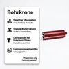 Mucola Diamantbohrkrone Kernbohrgerät Kernbohrer Bohrkrone Produktbild-Vorschau 11