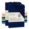 Lavea® 2er Set Spannbettlaken 200x220 cm aus Mikrofaser, Produktbild-Vorschau 1