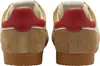 Back view of a pair of beige Gola Elan women's sports shoes. Voir les images du produit