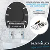 WC sedátko SANILO® s pomalým sklápěním a rychloupínáním, Náhled obrázku produktu 5