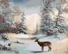 Zuty - Malen nach Zahlen - HIRSCH UND WINTERWALD (D. RUSTY Produktbild-Vorschau 1