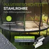 Juskys Trampolin SkyBounce S Ø 228 cm mit Sicherheitsnetz & Produktbild-Vorschau 6