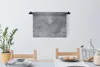MuchoWow® Wandteppich Wandbehang Beton - Grau - Riss 60x45 Produktbild-Vorschau 3