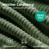 Modularer Loungesessel für Wohnz, Bodensessel aus Cord 84 × Produktbild-Vorschau 8