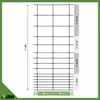 A diagram showing the dimensions and grid sizes of a fence. Náhled obrázku produktu
