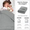 WOLTU Gewichtsdecke Kinder, doppelseitig, Weiche Baumwolle Produktbild-Vorschau 7