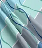 Mikrofaser Bettwäsche Set 155x220 cm 80x80 cm Petrol Blau Produktbild-Vorschau 5