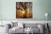 MuchoWow® Poster Herbst - Sonne - Baum 75x75 cm - Wand Produktbild-Vorschau 5