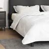 vidaXL Bettdecke 260 x 220 x 4 cm Keine Polyester Weiß Produktbild-Vorschau 5