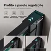 doporro Porta Doccia per Nicchia 120x195cm in Vetro Anteprima dell’immagine prodotto 2