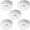 Wiltec 5x kit détecteur de fumée avec pile fixe 3 V, 10 ans Voir les images du produit 1