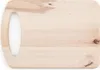 A wooden cutting board with a handle on a white background. Anteprima dell’immagine prodotto