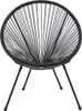 Gartensessel 2er-Set - Polyrattan - Schwarz - ALIOS III von Produktbild-Vorschau 5