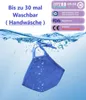 PLACIDE Nano waschbare FFP2 Maske schwarz 1er Pack Produktbild-Vorschau 7