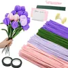Pfeifenreiniger Blumen Set, 400 Stš¹ck Pfeifenputzer zum Produktbild-Vorschau 1