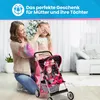 Kinderplay Puppenwagen KP0280R – Leichter Puppenbuggy mit Produktbild-Vorschau 5