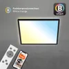 LED Panel App Steuerung WiFi Bluetooth CCT 22 W schwarz Produktbild-Vorschau 4