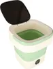 Mini lavatrice portatile pieghevole 12L verde Anteprima dell’immagine prodotto 5