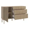 Selsey Nolie - Sideboard mit 3 Schubladen, Eichenholzoptik, Produktbild-Vorschau 9