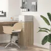 vidaXL Sideboard mit Schubladen Sonoma-Eiche 38 x 34 x 75 Produktbild-Vorschau 1