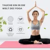 ProximaX Yoga Flow-set, 6-delig, roze, inclusief: yogamat Productafbeelding-voorbeeld 6