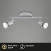 Briloner LED Deckenleuchte Wandstrahler Ray Titan 2 x 2,9W Produktbild-Vorschau 2