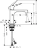 Einhebel-Waschtischmischer AXOR CITTERIO M 100 DN 15 ohne Produktbild-Vorschau 2