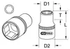KS Tools 917.1230, Buchse, 1/2", Metrisch, 1 Kopf/Köpfe, 30 Produktbild-Vorschau 8