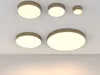 Plafon okrągły 22 cm LED 24W matowy złoty Zon Maytoni Podgląd zdjęcia produktu 5