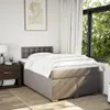 "2024"cloris Boxspringbett mit Matratze Taupe 120x190 cm Produktbild-Vorschau 4