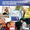 A collage of images showing different people and a product package, with text overlays. Anteprima dell’immagine prodotto