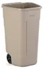 Mobiler Container 110 Liter, Rubbermaid Beige Rubbermaid  VB 002901 Produktbild-Vorschau