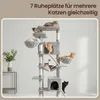 FEANDREA Kratzbaum XXL für Große Katzen mit 7 Ruhezonen und Produktbild-Vorschau 6