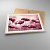 Gerahmtes Poster - Rahmen in heller Eiche - Mohn Blume Produktbild-Vorschau 3