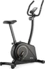 A black stationary exercise bike is shown against a white background. Náhľad obrázku produktu
